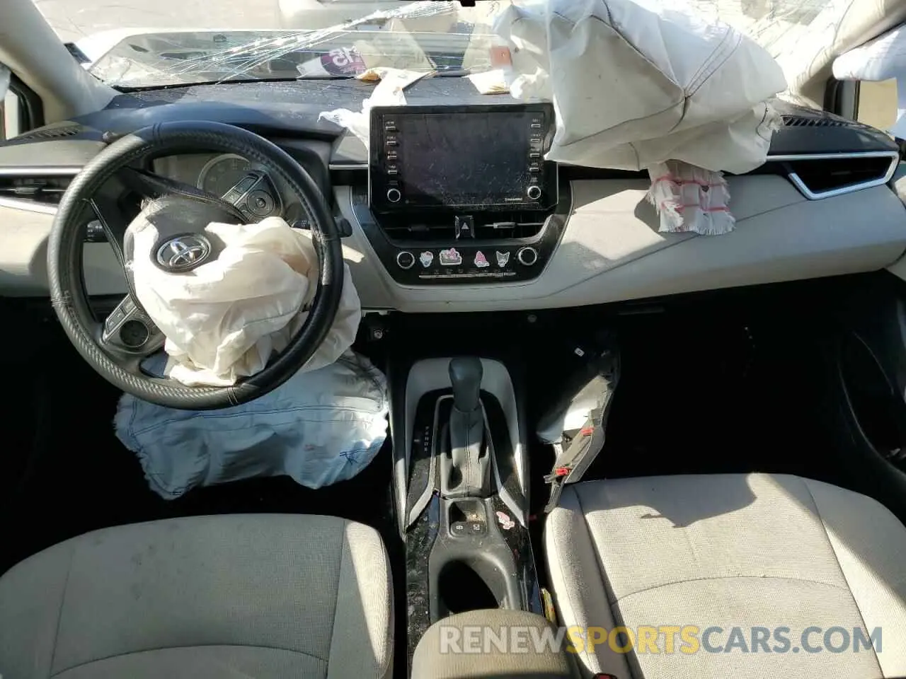 8 Photograph of a damaged car JTDEPMAE4MJ155377 TOYOTA COROLLA 2021