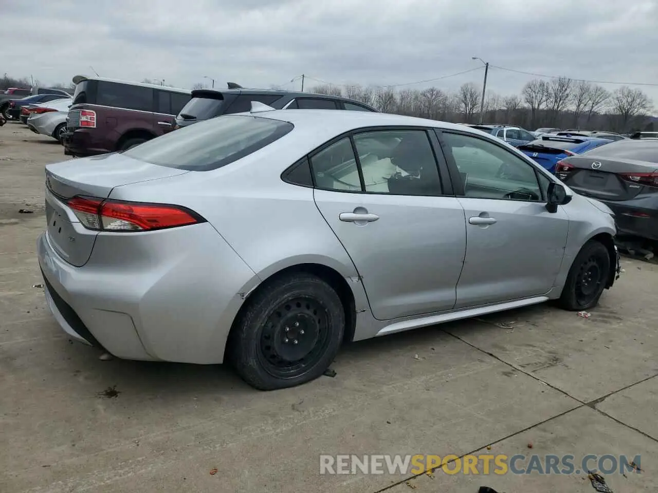 3 Photograph of a damaged car JTDEPMAE4MJ156240 TOYOTA COROLLA 2021