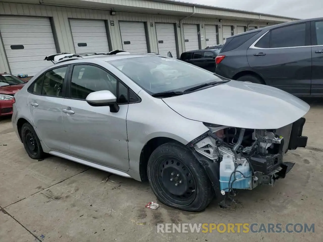 4 Photograph of a damaged car JTDEPMAE4MJ156240 TOYOTA COROLLA 2021