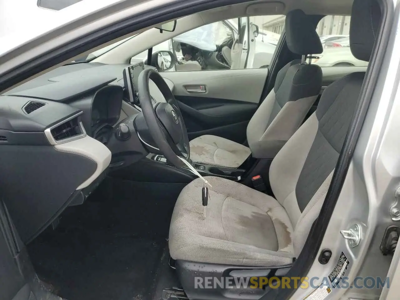 7 Photograph of a damaged car JTDEPMAE4MJ156240 TOYOTA COROLLA 2021