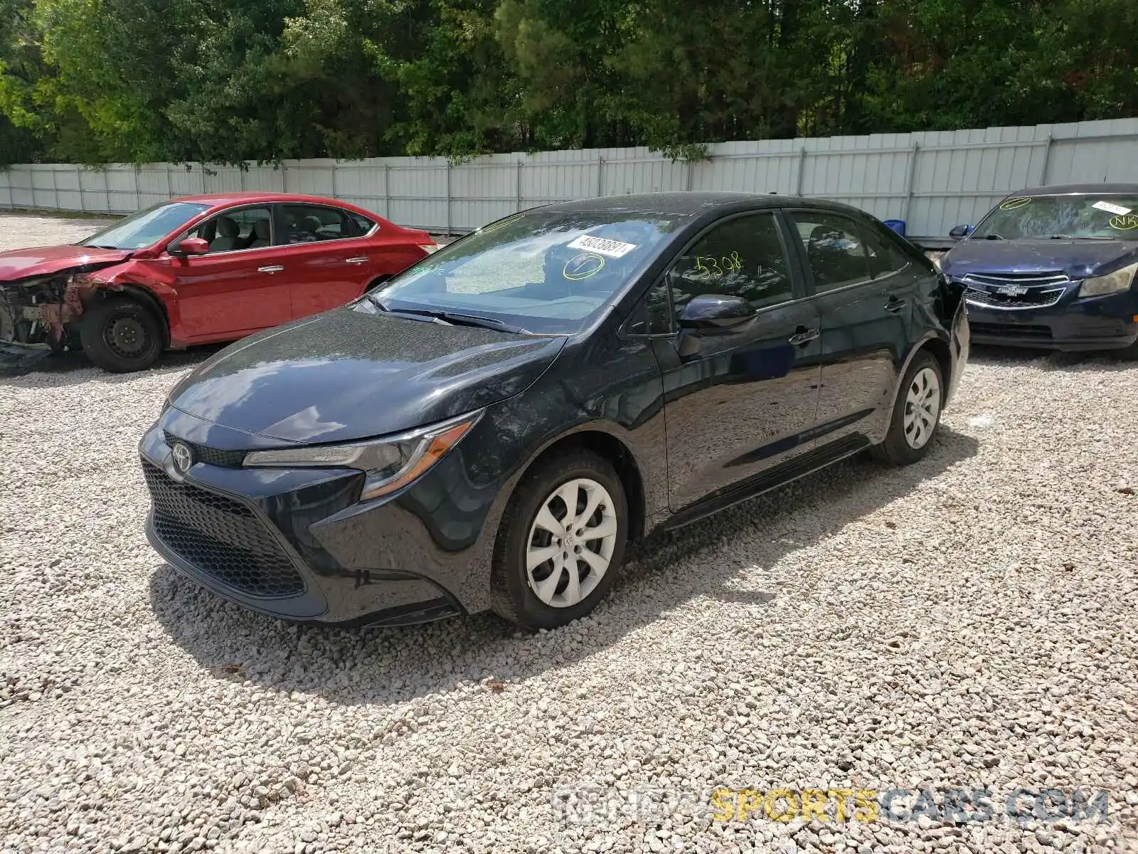 2 Photograph of a damaged car JTDEPMAE4MJ157386 TOYOTA COROLLA 2021