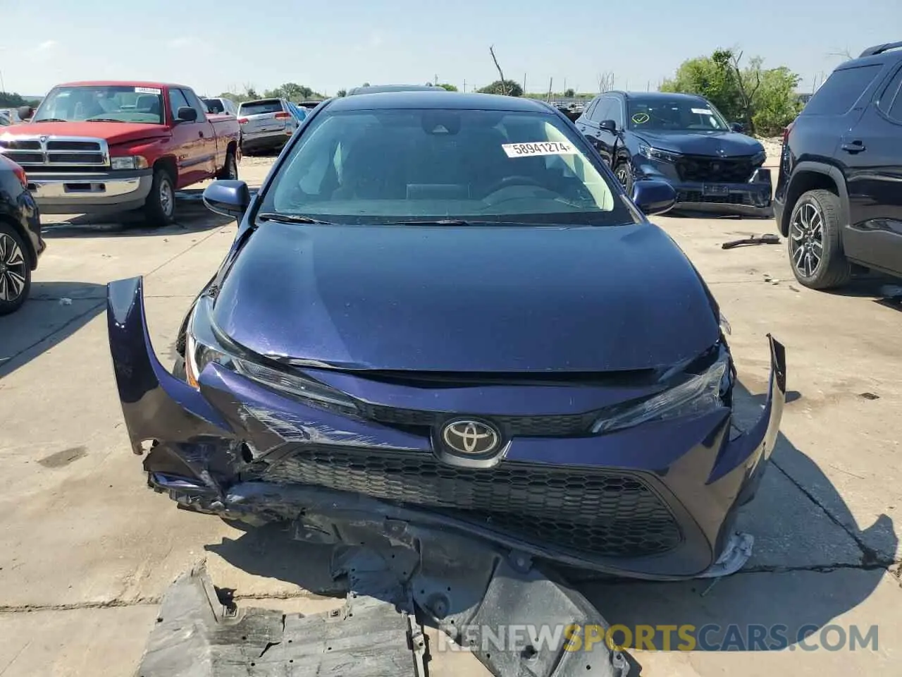5 Photograph of a damaged car JTDEPMAE4MJ158523 TOYOTA COROLLA 2021