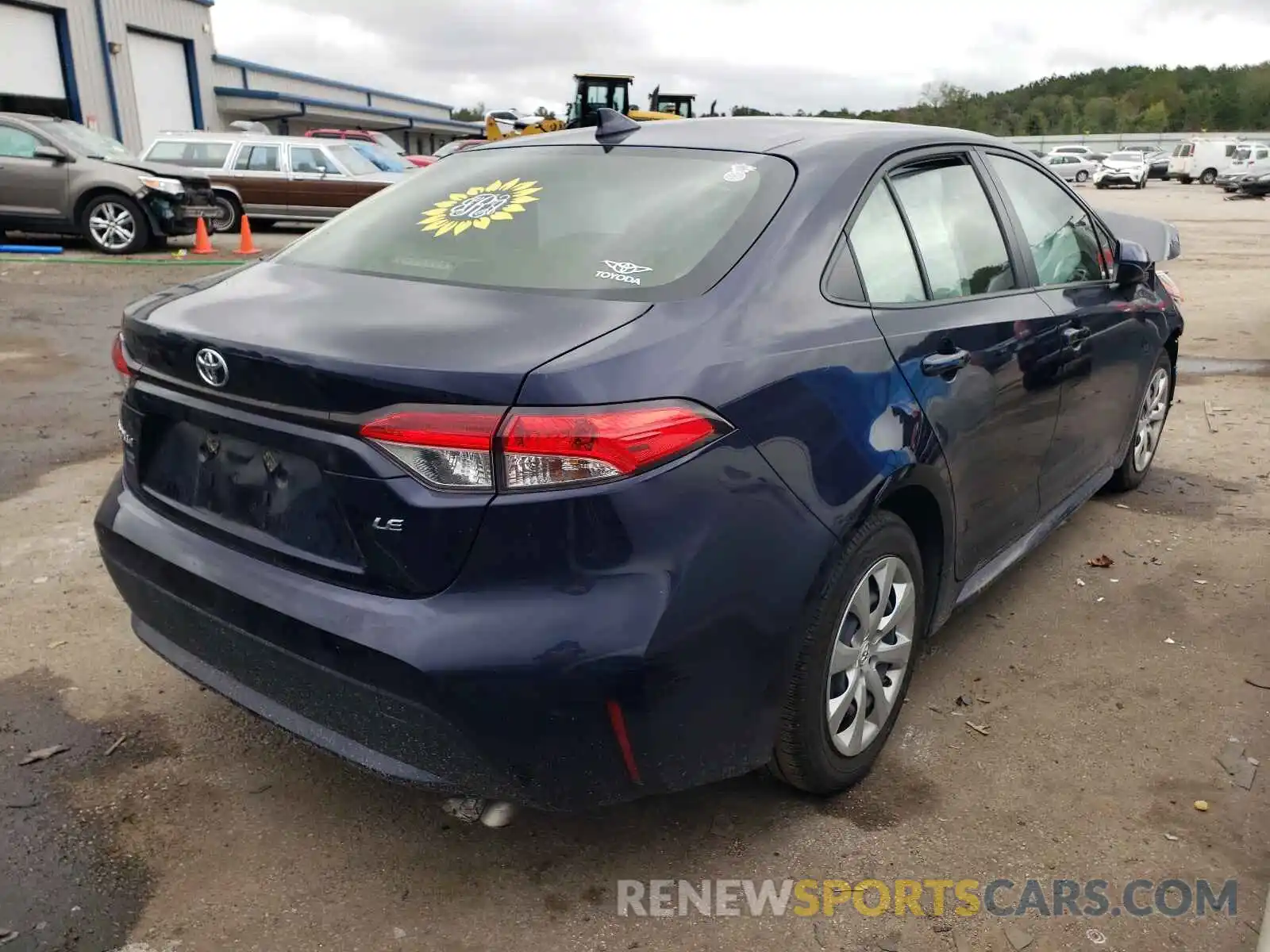 4 Photograph of a damaged car JTDEPMAE4MJ159378 TOYOTA COROLLA 2021