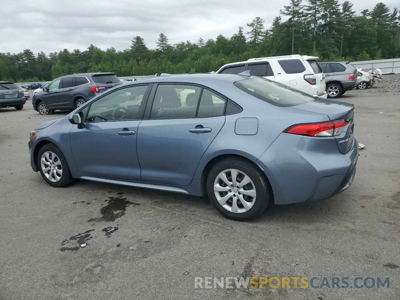 2 Photograph of a damaged car JTDEPMAE4MJ162359 TOYOTA COROLLA 2021