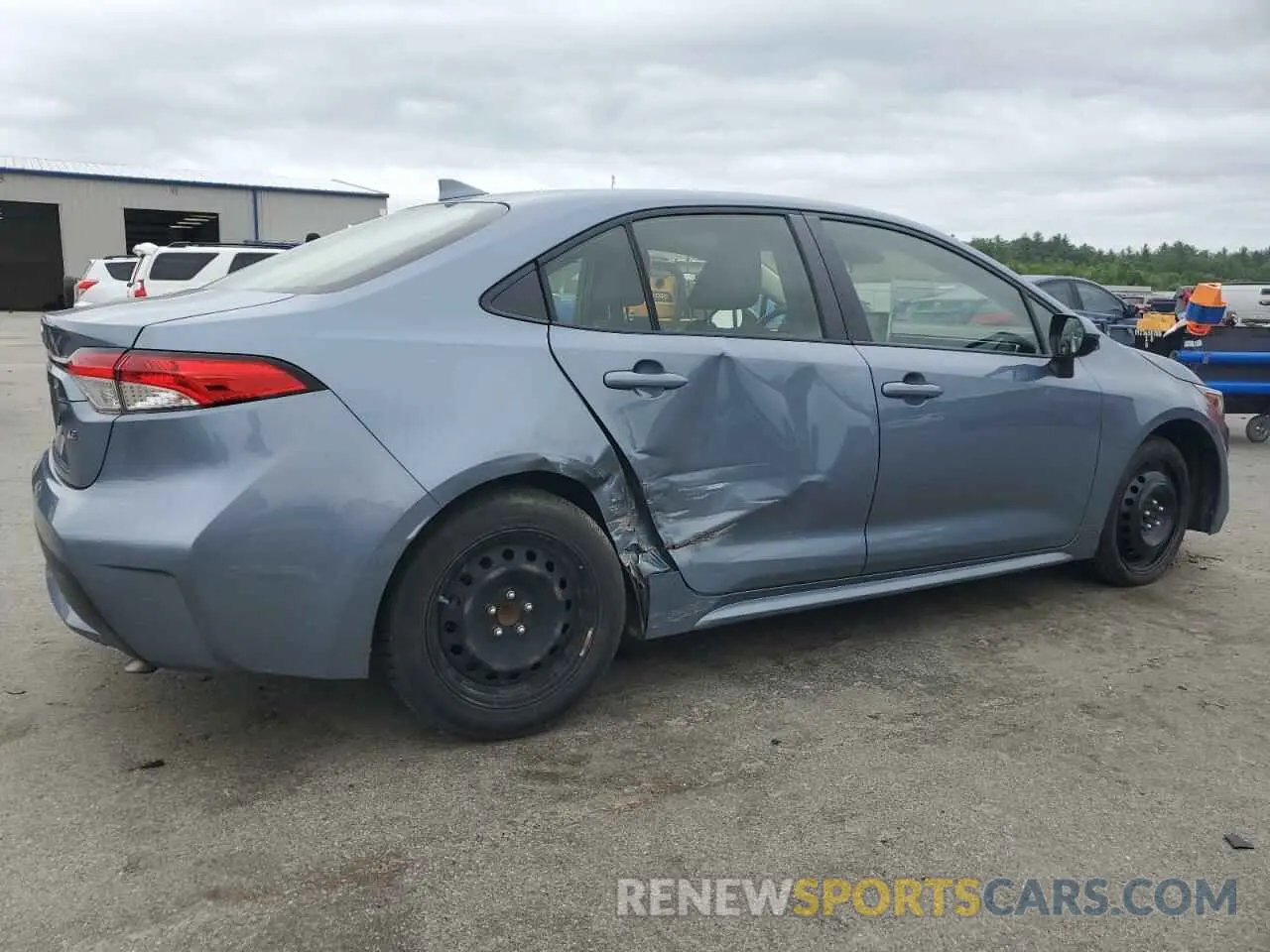 3 Photograph of a damaged car JTDEPMAE4MJ162359 TOYOTA COROLLA 2021
