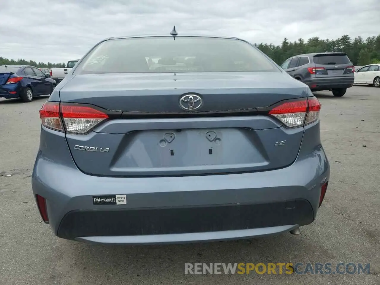 6 Photograph of a damaged car JTDEPMAE4MJ162359 TOYOTA COROLLA 2021
