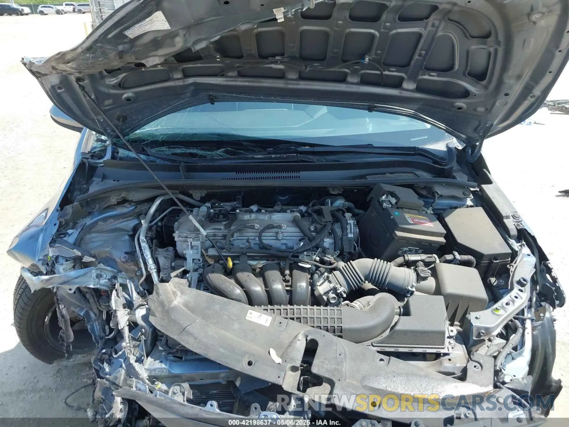10 Photograph of a damaged car JTDEPMAE4MJ162622 TOYOTA COROLLA 2021