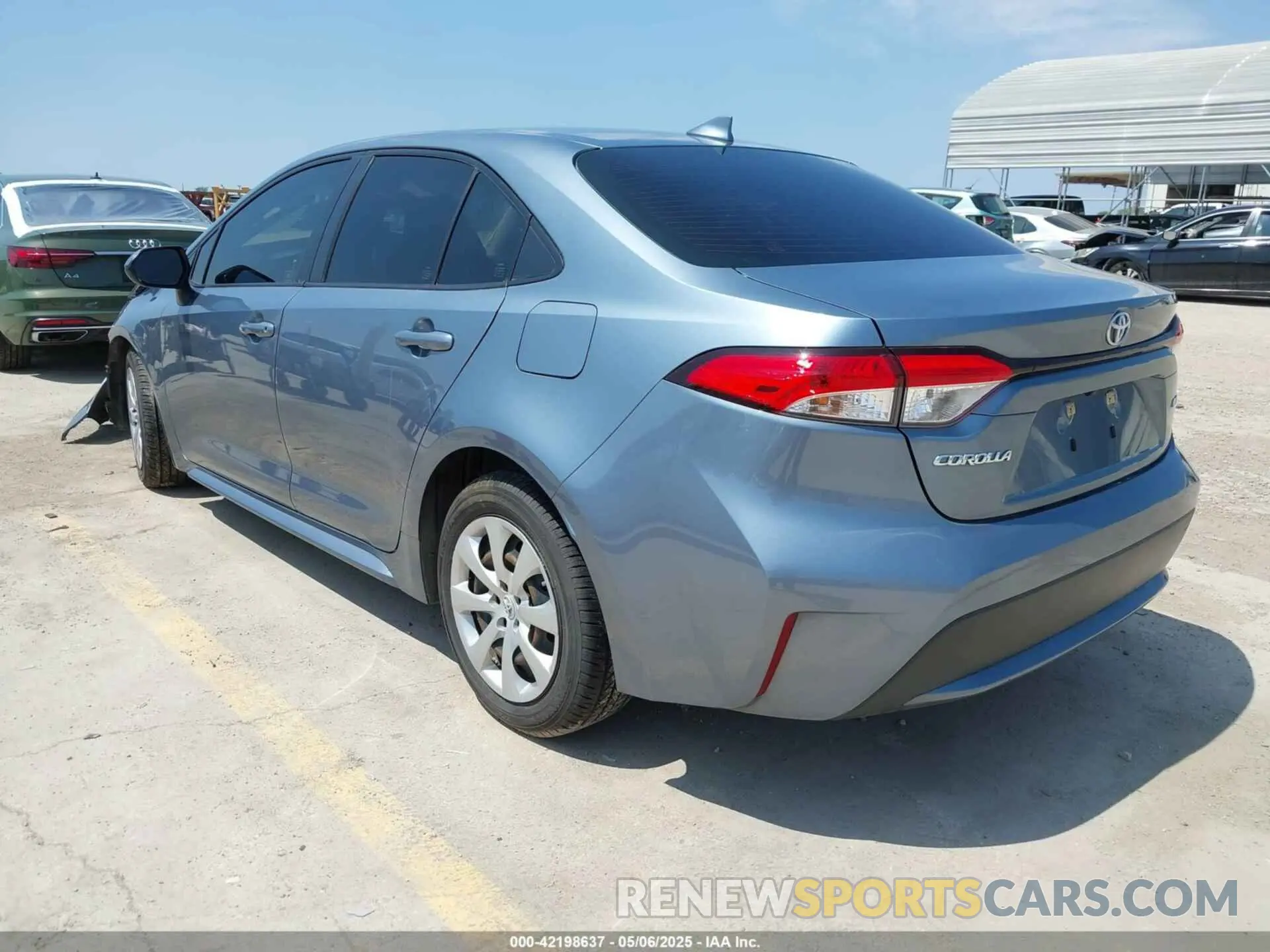 3 Photograph of a damaged car JTDEPMAE4MJ162622 TOYOTA COROLLA 2021