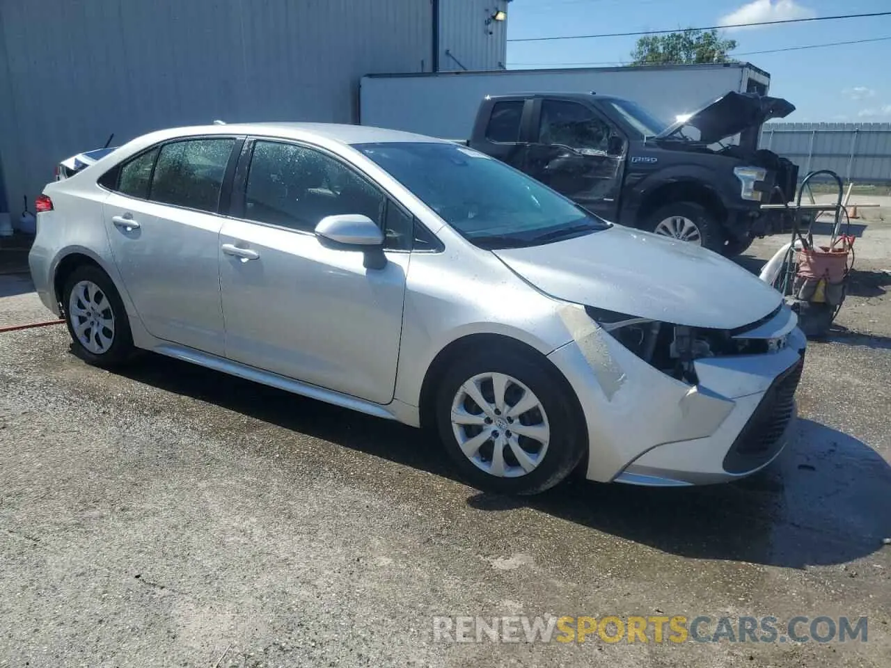 4 Photograph of a damaged car JTDEPMAE4MJ162717 TOYOTA COROLLA 2021