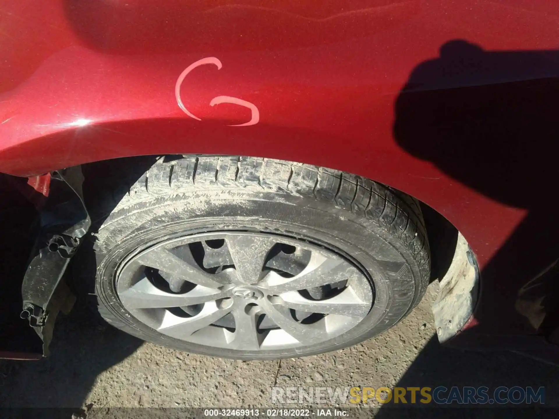 12 Photograph of a damaged car JTDEPMAE4MJ163382 TOYOTA COROLLA 2021