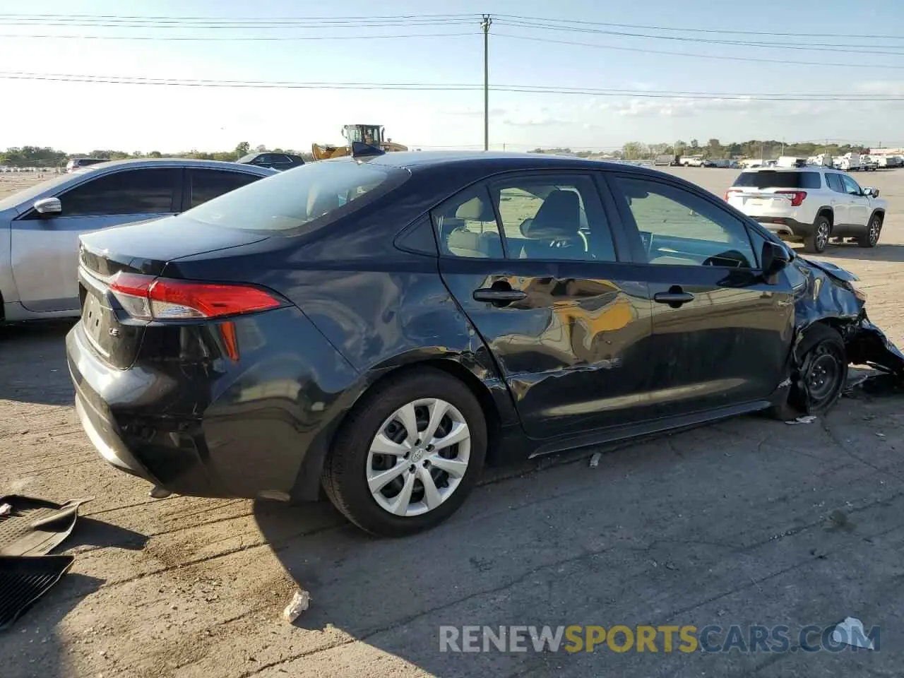 3 Photograph of a damaged car JTDEPMAE4MJ171028 TOYOTA COROLLA 2021