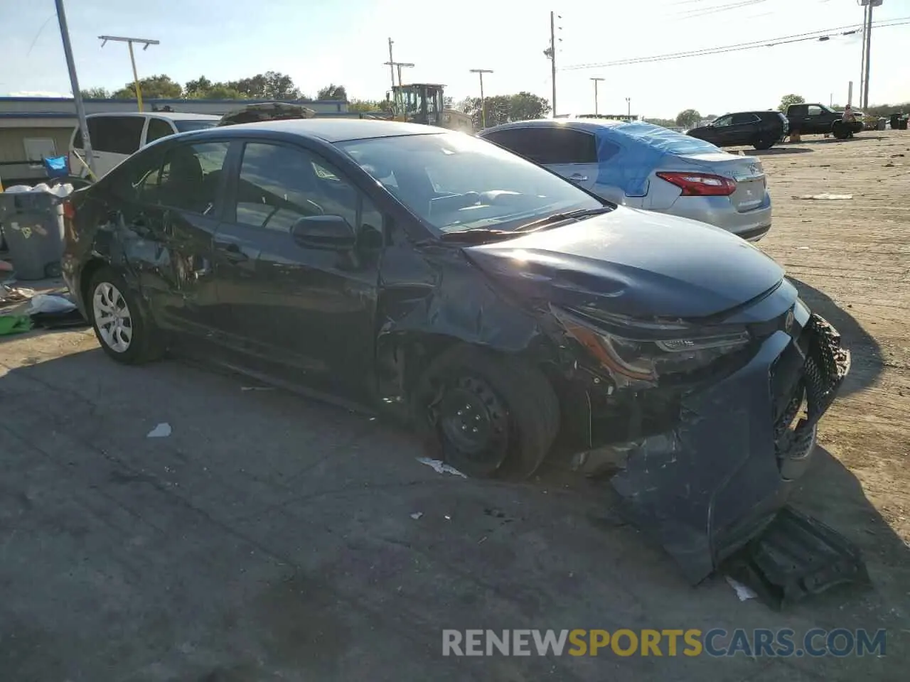 4 Photograph of a damaged car JTDEPMAE4MJ171028 TOYOTA COROLLA 2021