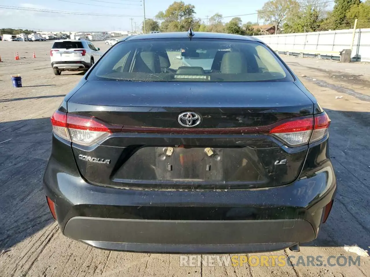 6 Photograph of a damaged car JTDEPMAE4MJ171028 TOYOTA COROLLA 2021