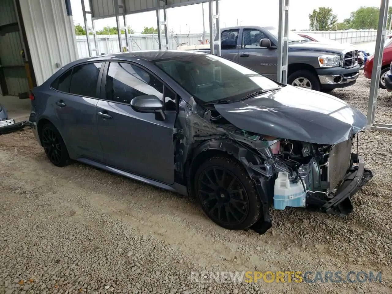 4 Photograph of a damaged car JTDEPMAE4MJ173989 TOYOTA COROLLA 2021