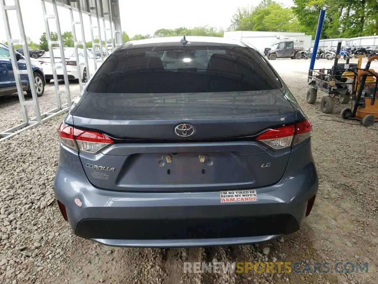 6 Photograph of a damaged car JTDEPMAE4MJ173989 TOYOTA COROLLA 2021