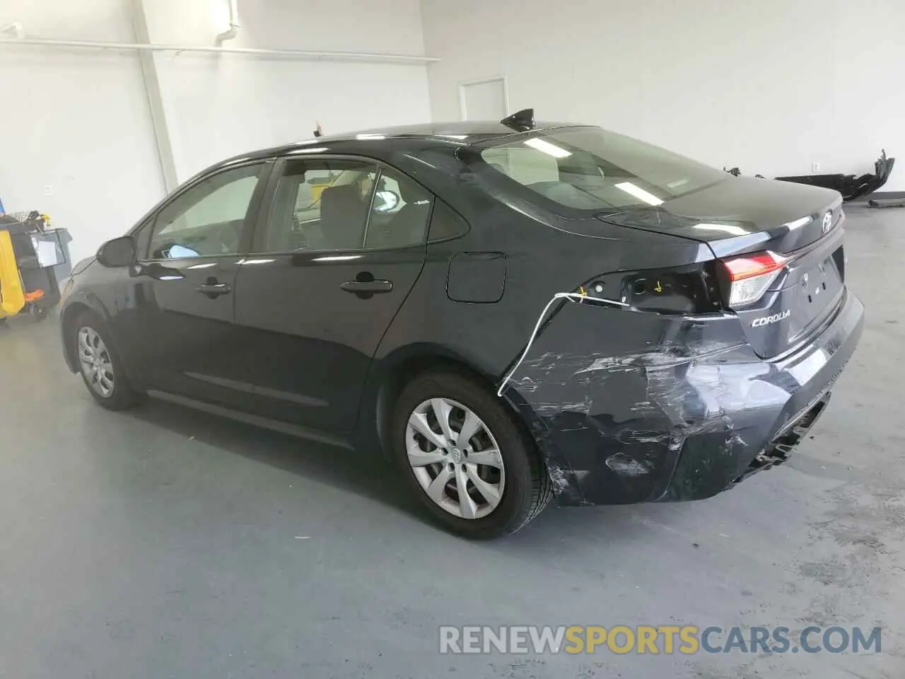 2 Photograph of a damaged car JTDEPMAE4MJ174477 TOYOTA COROLLA 2021