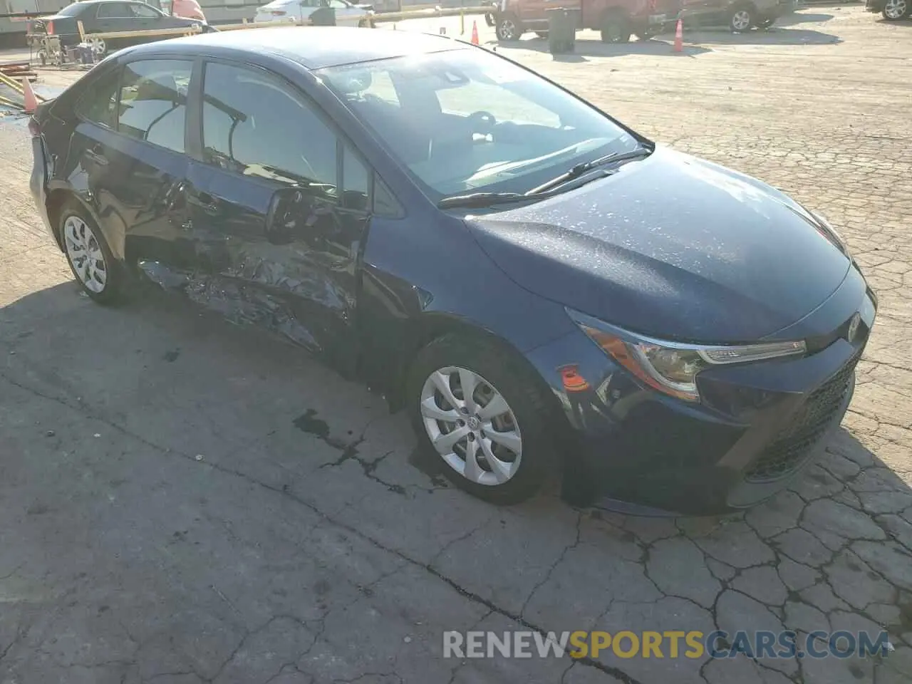 4 Photograph of a damaged car JTDEPMAE4MJ182613 TOYOTA COROLLA 2021