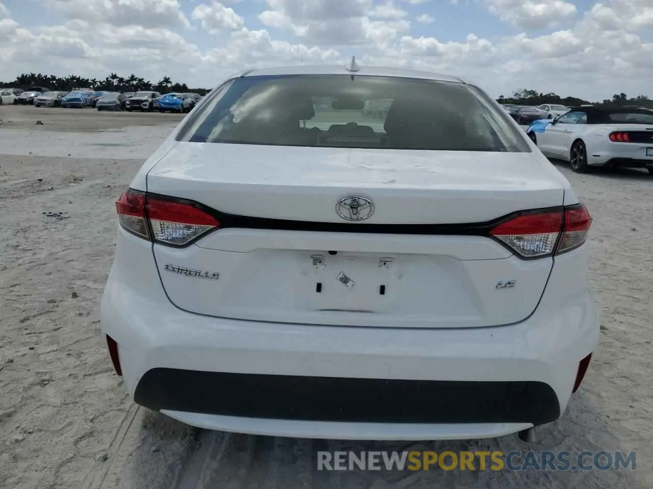 6 Photograph of a damaged car JTDEPMAE4MJ185463 TOYOTA COROLLA 2021