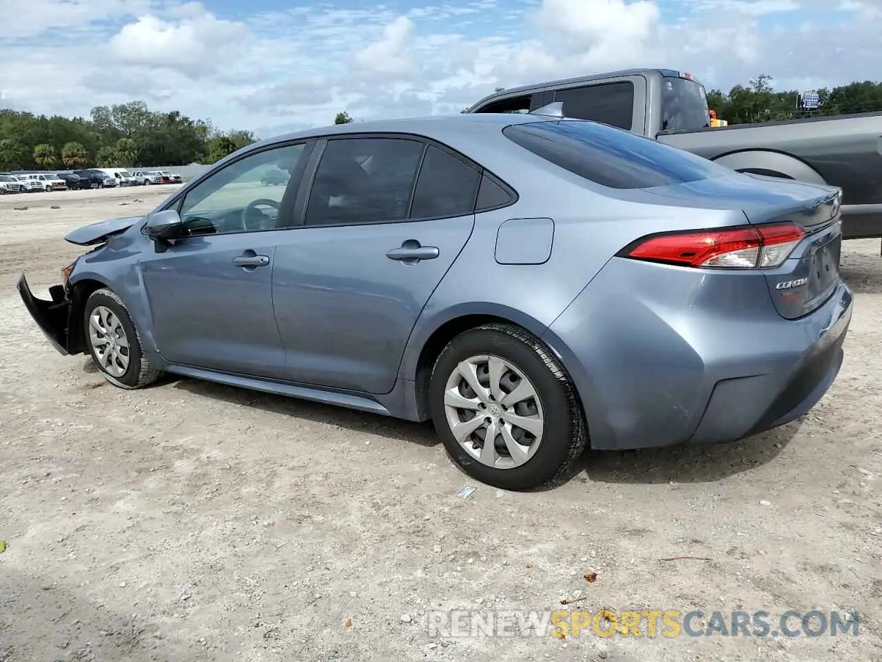 2 Photograph of a damaged car JTDEPMAE4MJ185947 TOYOTA COROLLA 2021