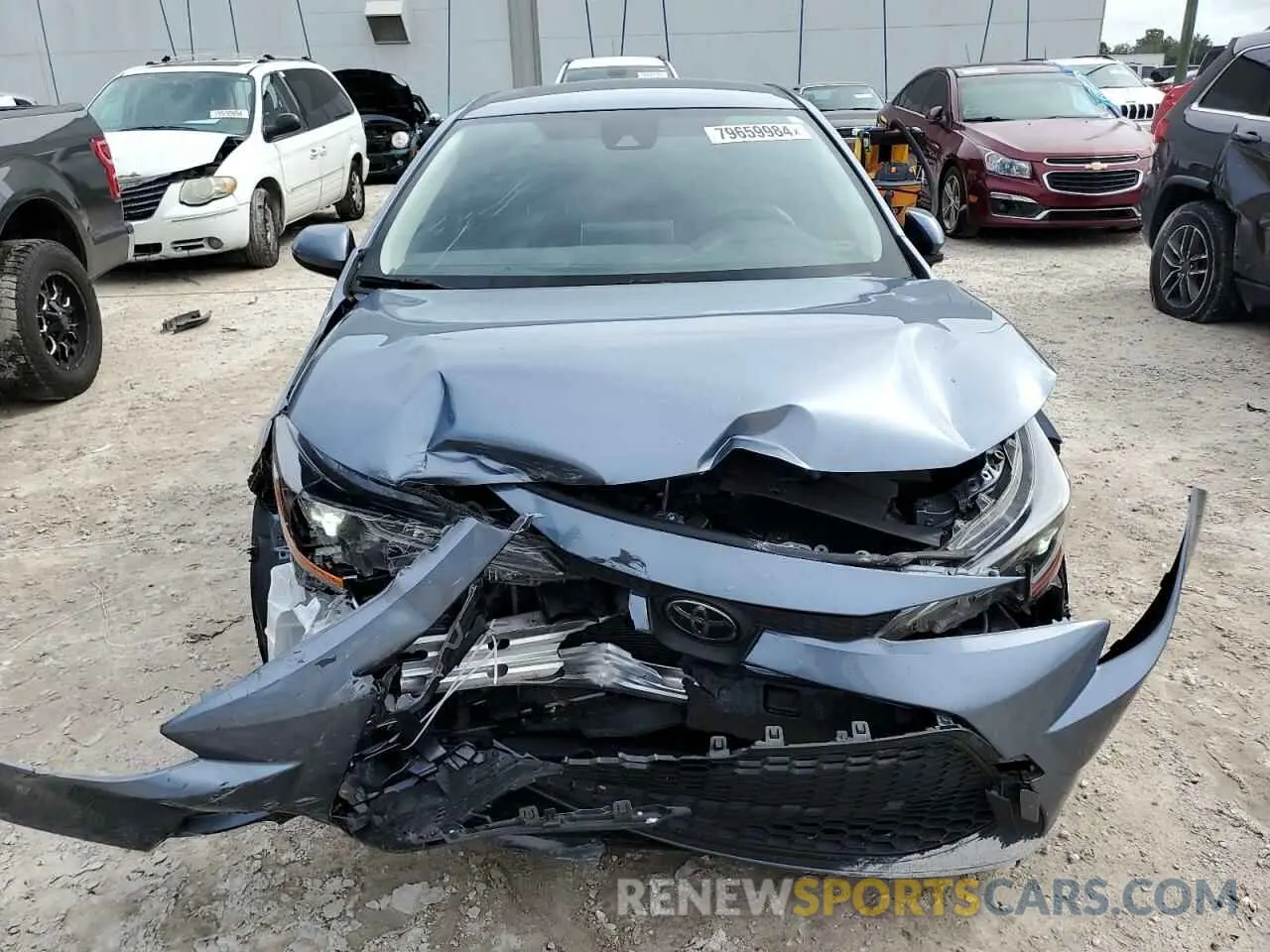 5 Photograph of a damaged car JTDEPMAE4MJ185947 TOYOTA COROLLA 2021