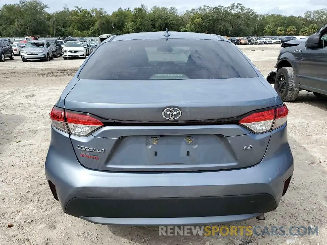 6 Photograph of a damaged car JTDEPMAE4MJ185947 TOYOTA COROLLA 2021