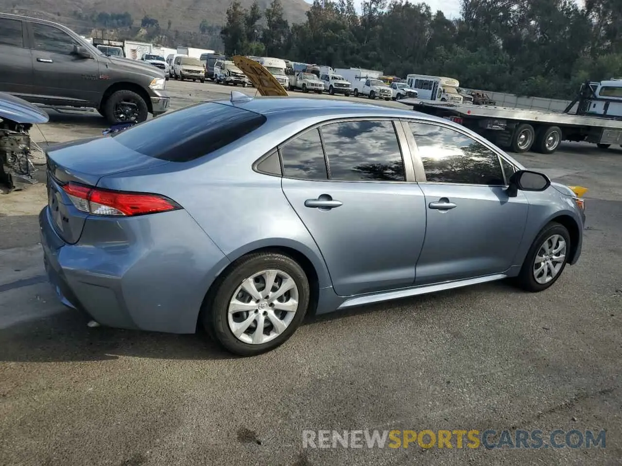 3 Photograph of a damaged car JTDEPMAE4MJ187195 TOYOTA COROLLA 2021