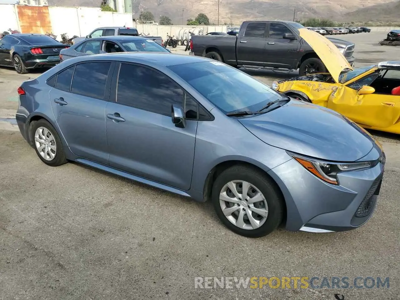4 Photograph of a damaged car JTDEPMAE4MJ187195 TOYOTA COROLLA 2021
