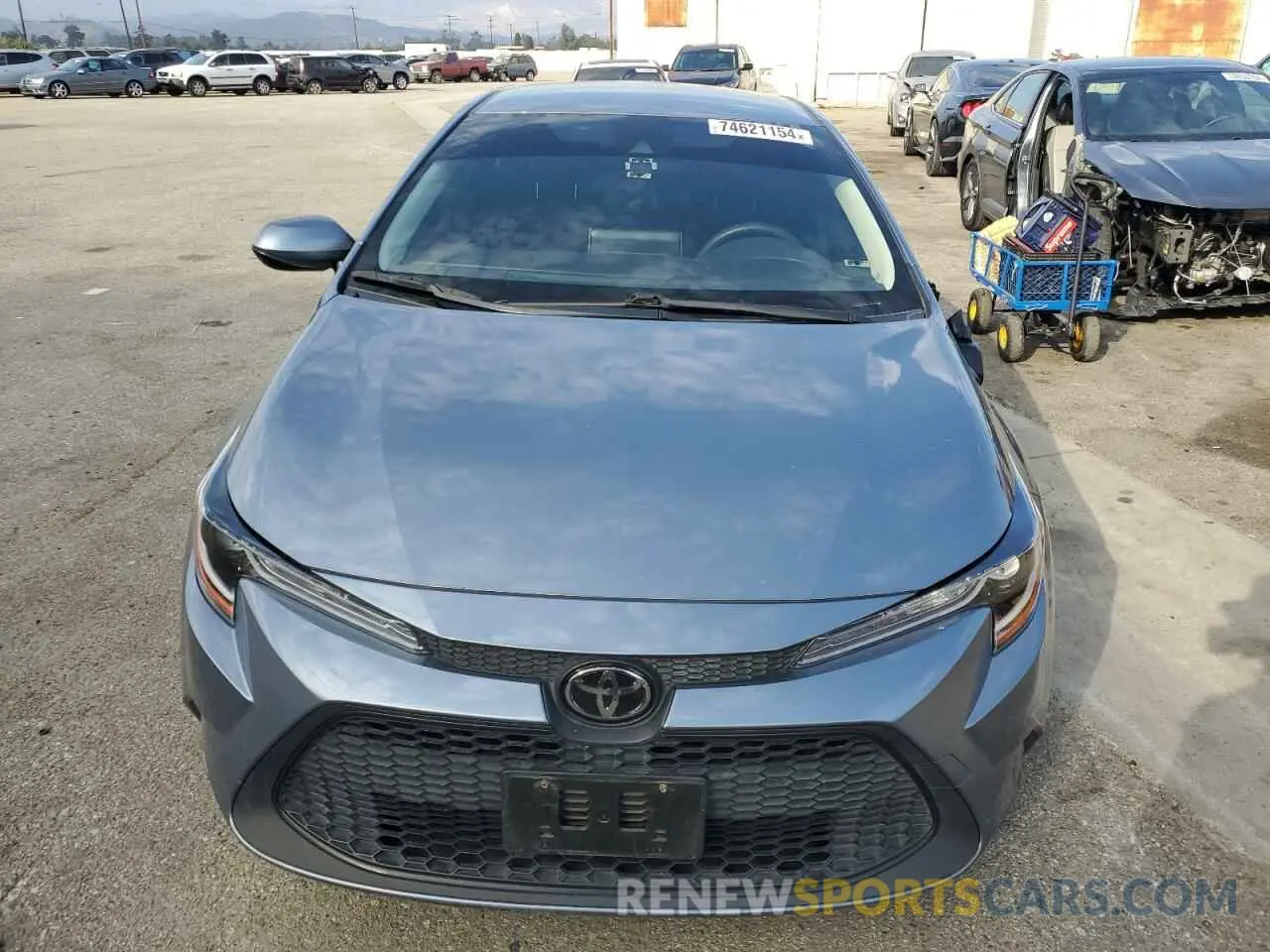 5 Photograph of a damaged car JTDEPMAE4MJ187195 TOYOTA COROLLA 2021