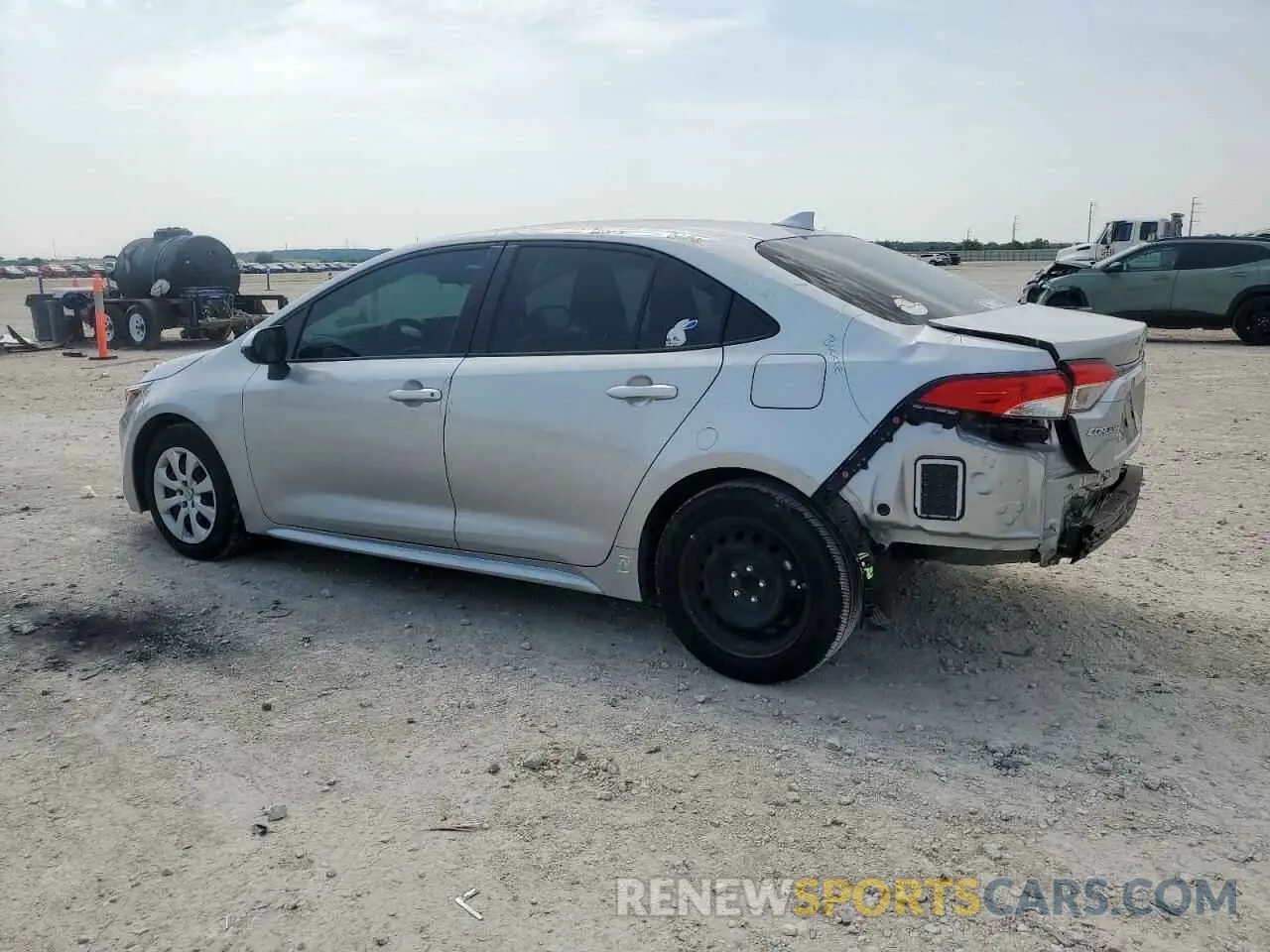 2 Photograph of a damaged car JTDEPMAE4MJ187844 TOYOTA COROLLA 2021
