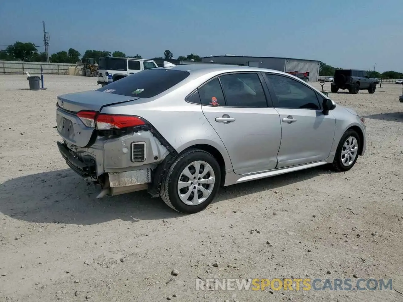 3 Photograph of a damaged car JTDEPMAE4MJ187844 TOYOTA COROLLA 2021