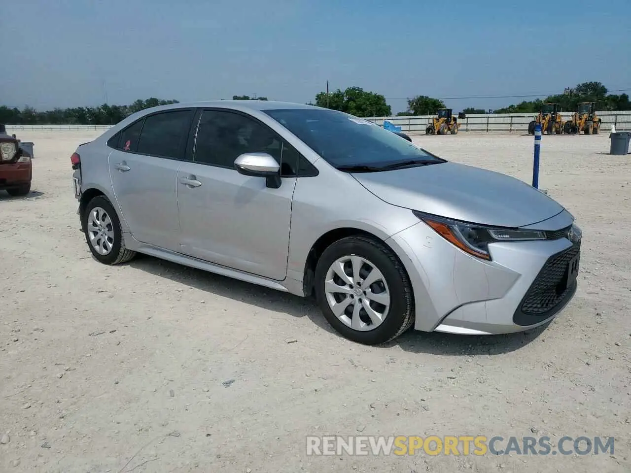 4 Photograph of a damaged car JTDEPMAE4MJ187844 TOYOTA COROLLA 2021