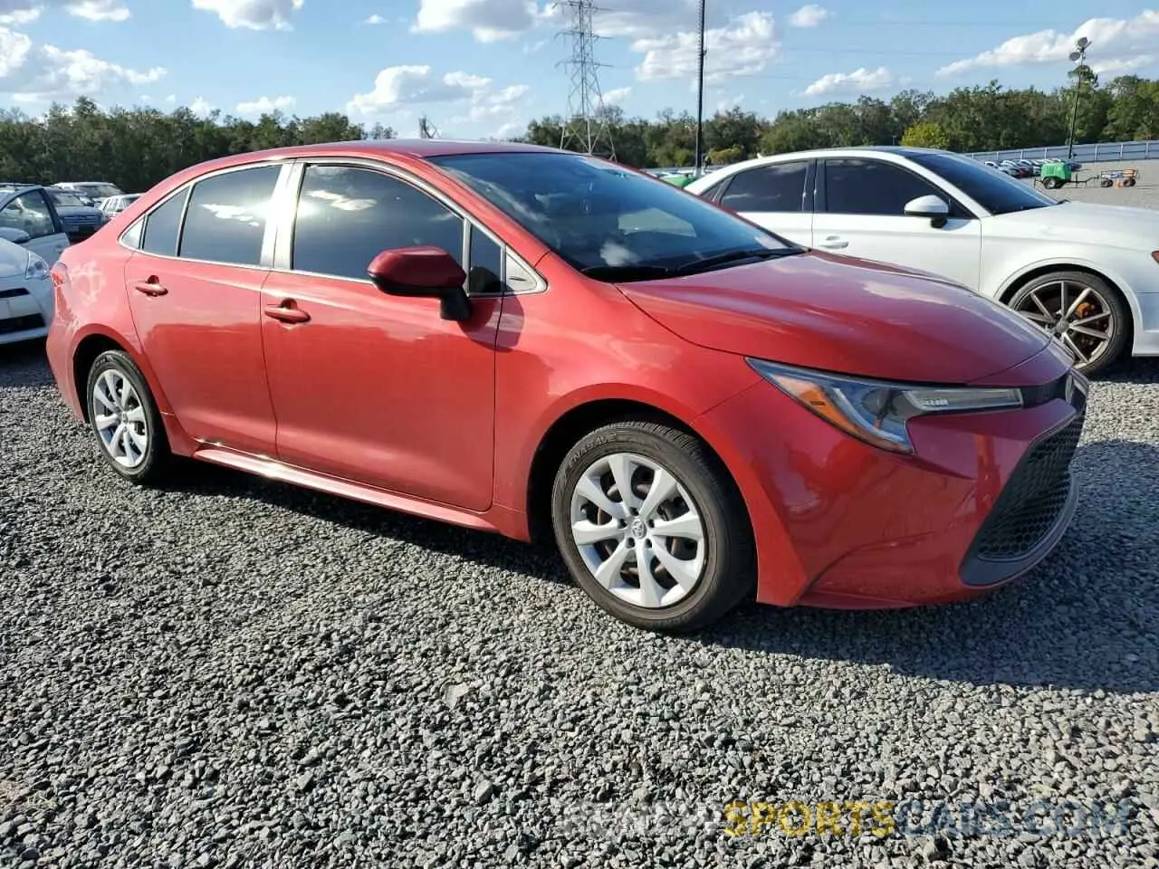4 Photograph of a damaged car JTDEPMAE4MJ188704 TOYOTA COROLLA 2021