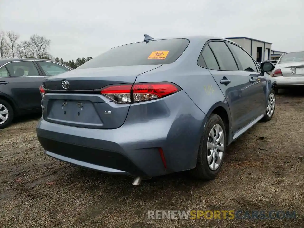 4 Photograph of a damaged car JTDEPMAE4MJ189982 TOYOTA COROLLA 2021