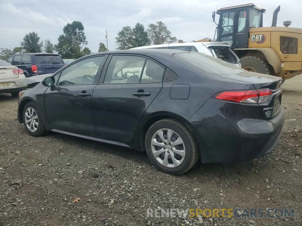 2 Photograph of a damaged car JTDEPMAE5MJ121125 TOYOTA COROLLA 2021