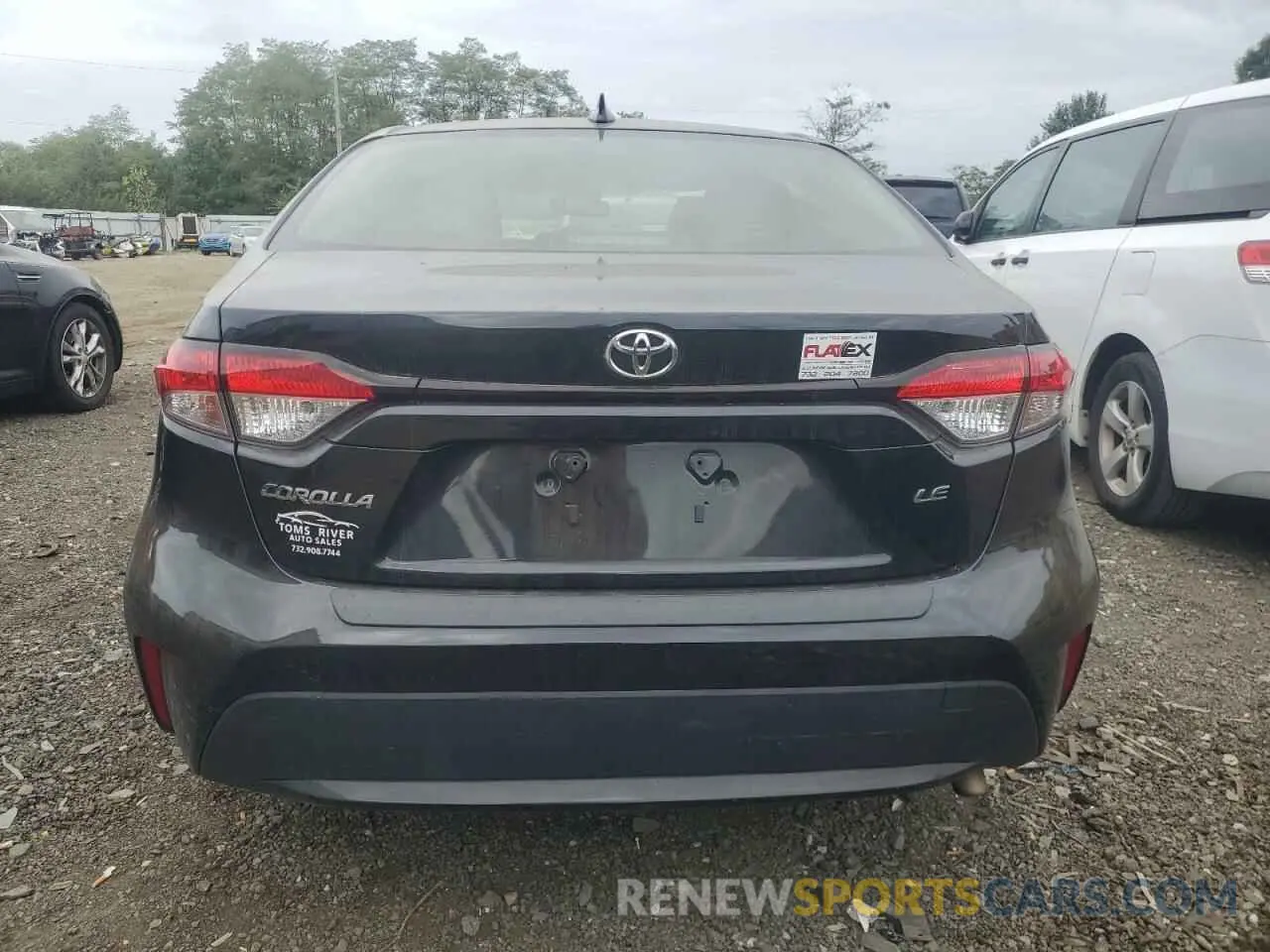 6 Photograph of a damaged car JTDEPMAE5MJ121125 TOYOTA COROLLA 2021
