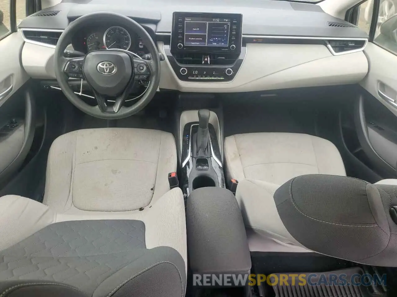 8 Photograph of a damaged car JTDEPMAE5MJ121125 TOYOTA COROLLA 2021