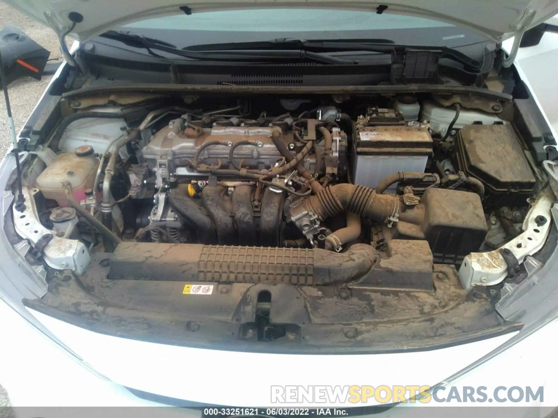 10 Photograph of a damaged car JTDEPMAE5MJ121755 TOYOTA COROLLA 2021
