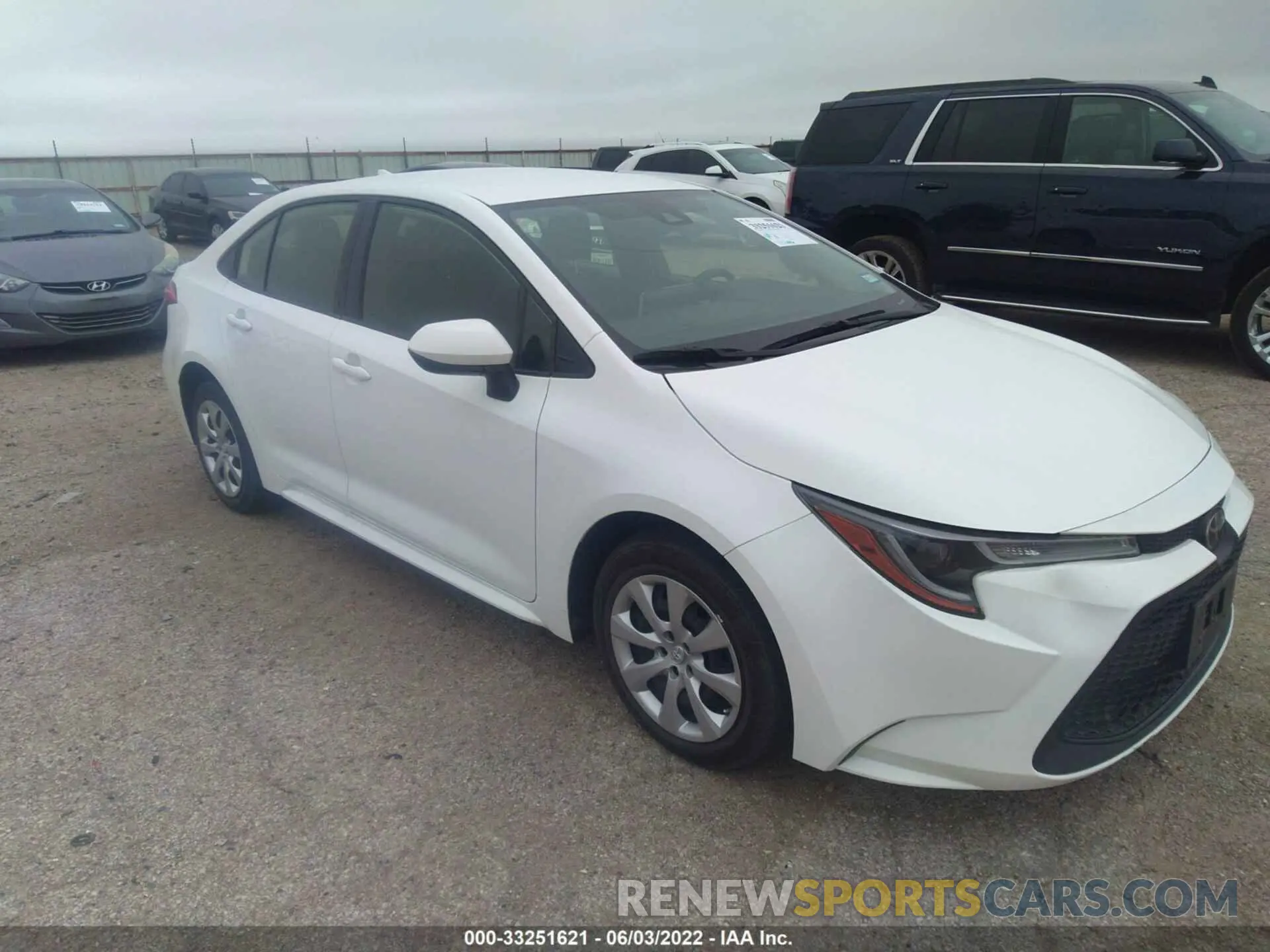 6 Photograph of a damaged car JTDEPMAE5MJ121755 TOYOTA COROLLA 2021