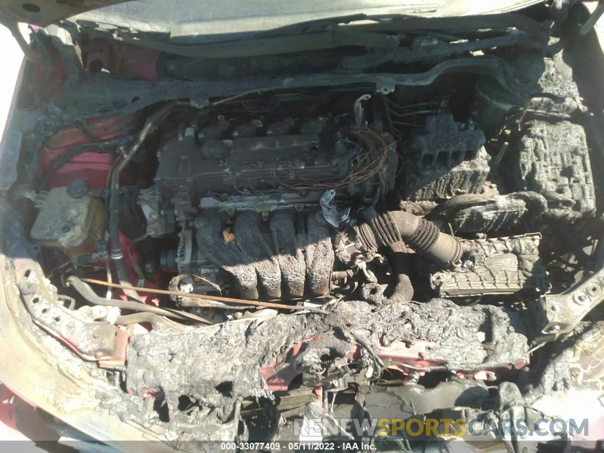 10 Photograph of a damaged car JTDEPMAE5MJ123750 TOYOTA COROLLA 2021