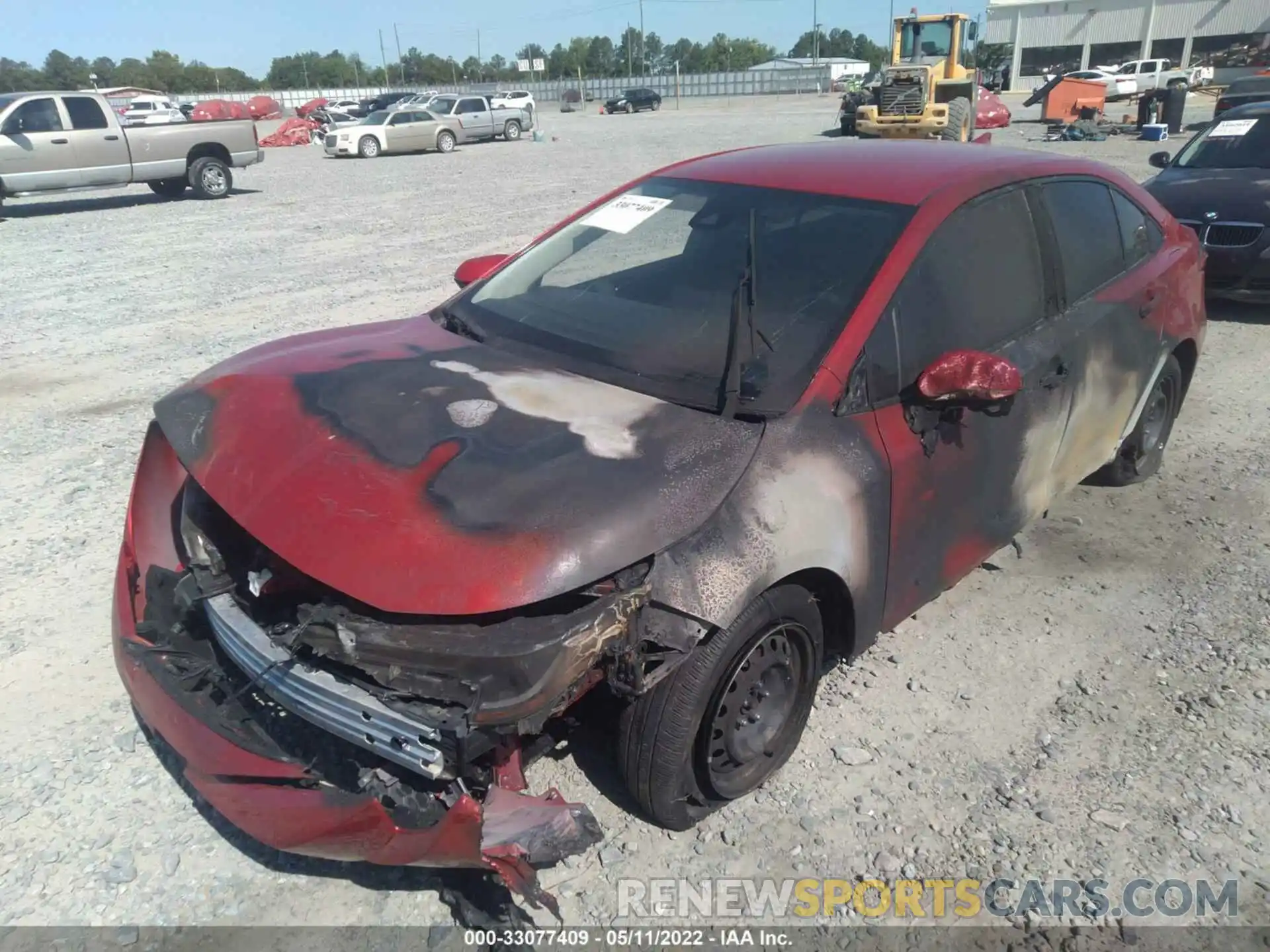 6 Photograph of a damaged car JTDEPMAE5MJ123750 TOYOTA COROLLA 2021