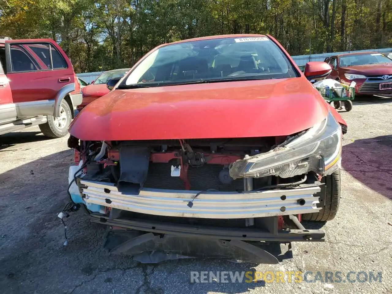 5 Photograph of a damaged car JTDEPMAE5MJ124705 TOYOTA COROLLA 2021