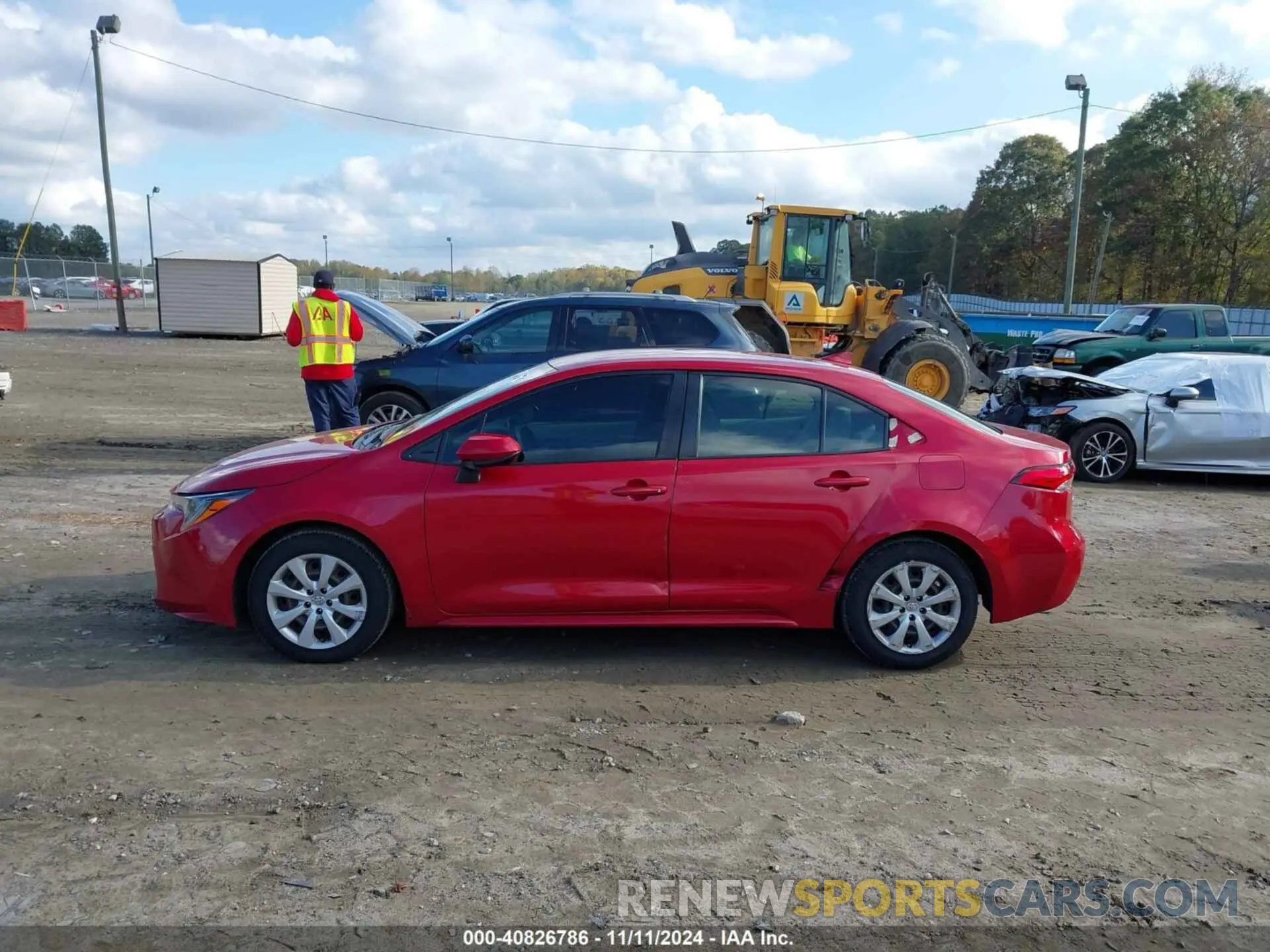 14 Photograph of a damaged car JTDEPMAE5MJ124784 TOYOTA COROLLA 2021