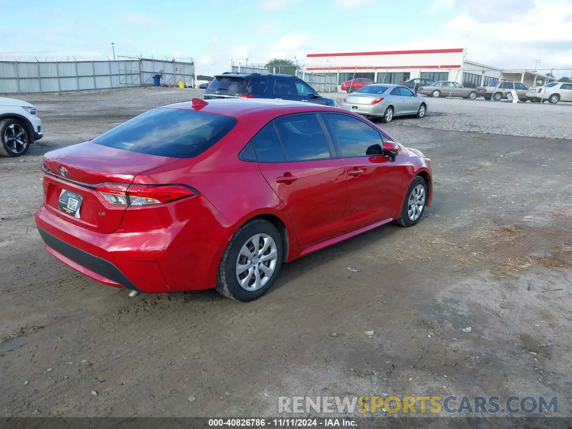 4 Photograph of a damaged car JTDEPMAE5MJ124784 TOYOTA COROLLA 2021