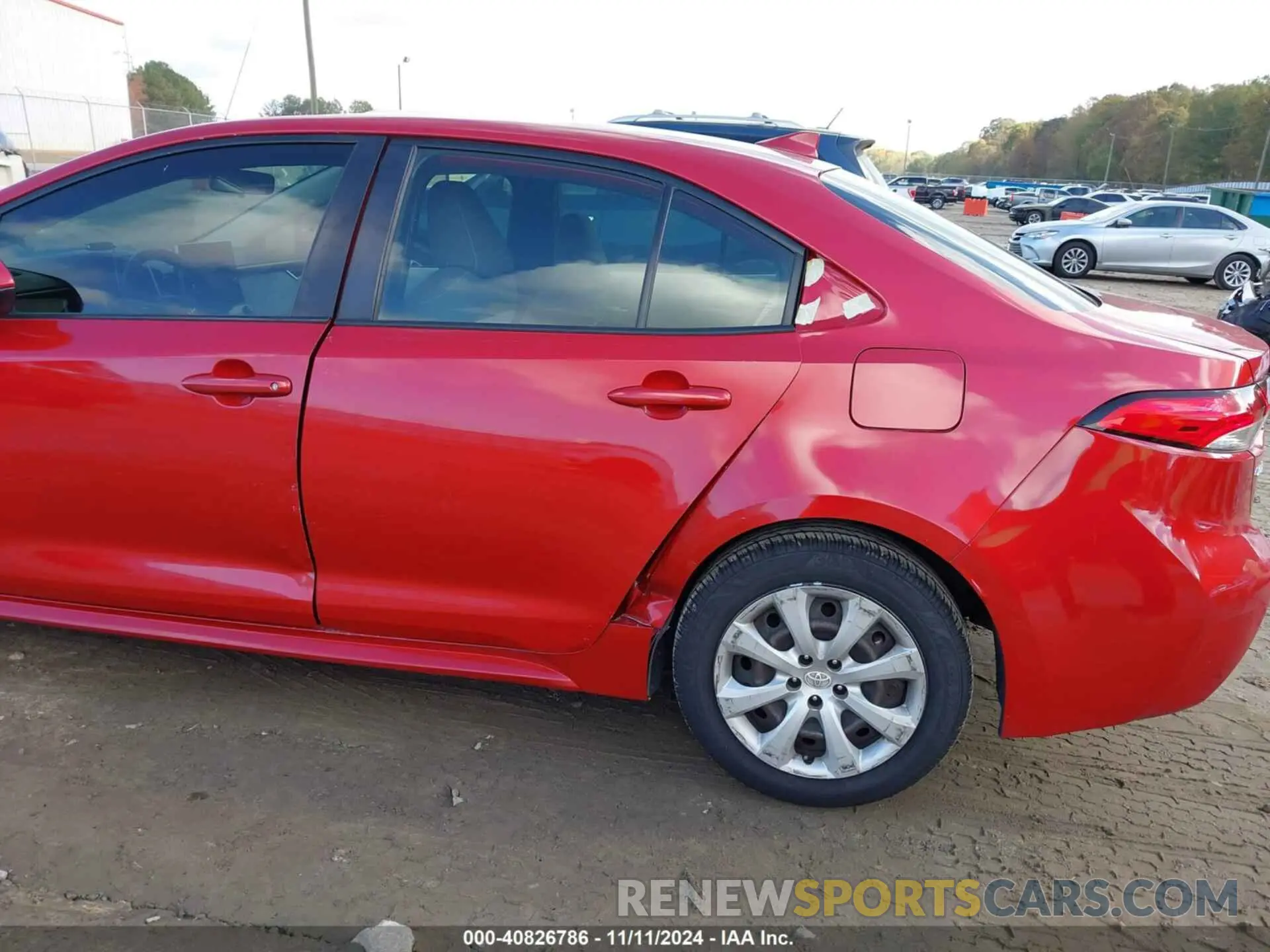 6 Photograph of a damaged car JTDEPMAE5MJ124784 TOYOTA COROLLA 2021