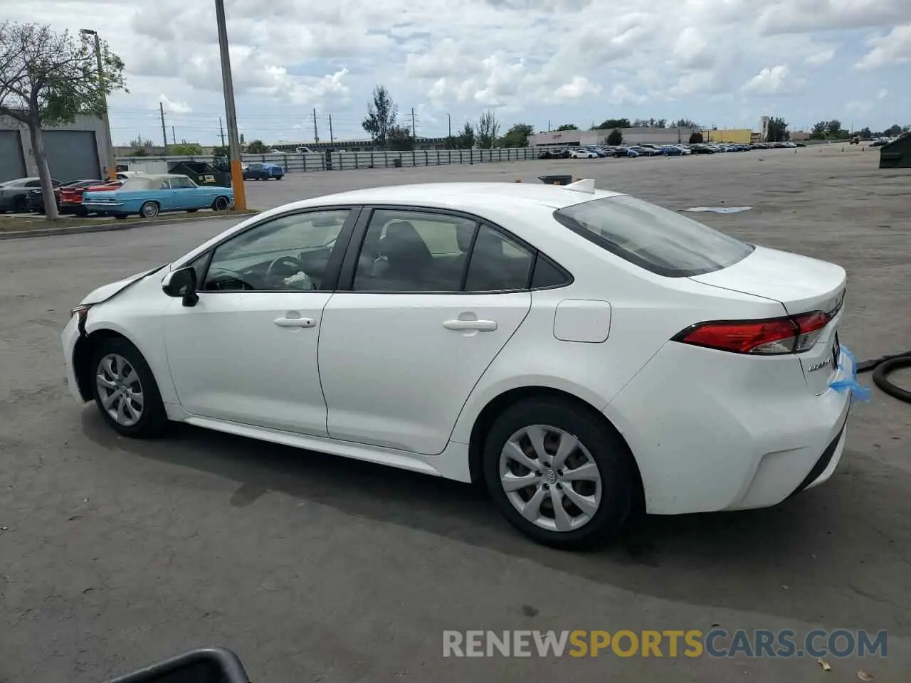 2 Photograph of a damaged car JTDEPMAE5MJ126518 TOYOTA COROLLA 2021