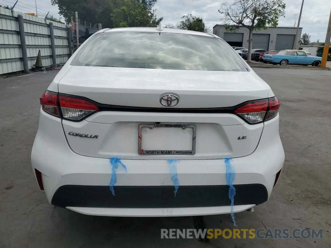 6 Photograph of a damaged car JTDEPMAE5MJ126518 TOYOTA COROLLA 2021