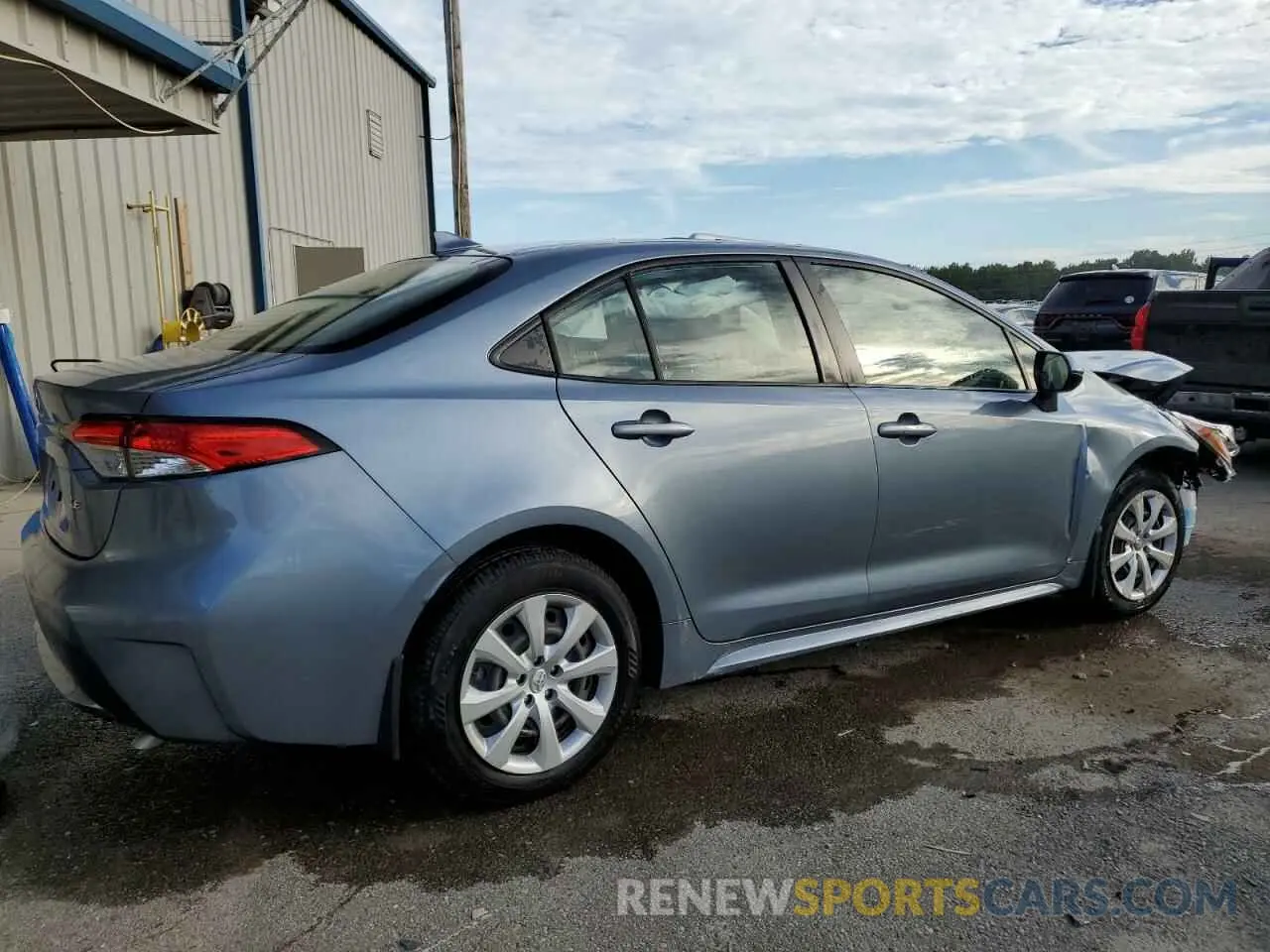 3 Photograph of a damaged car JTDEPMAE5MJ132187 TOYOTA COROLLA 2021