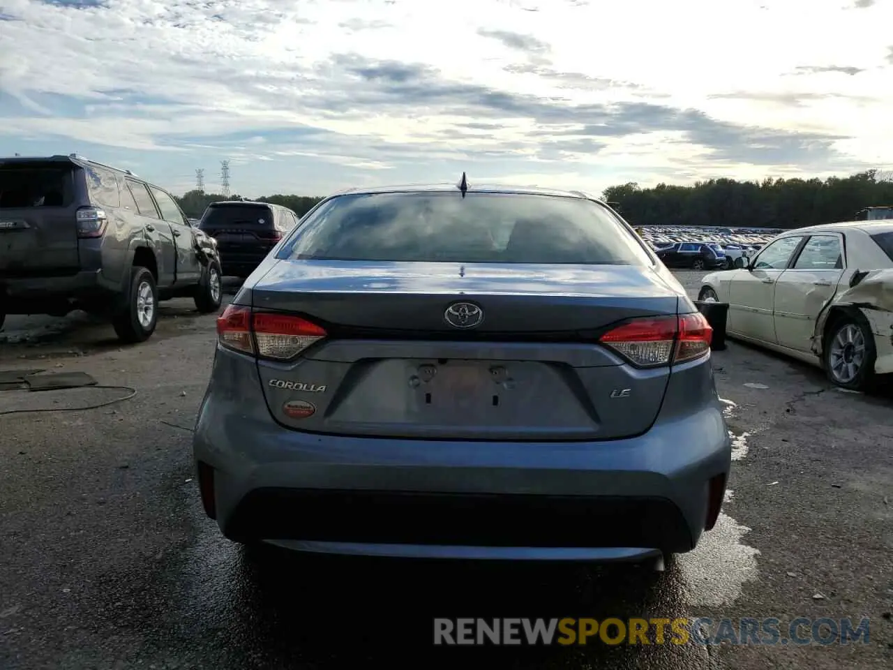 6 Photograph of a damaged car JTDEPMAE5MJ132187 TOYOTA COROLLA 2021