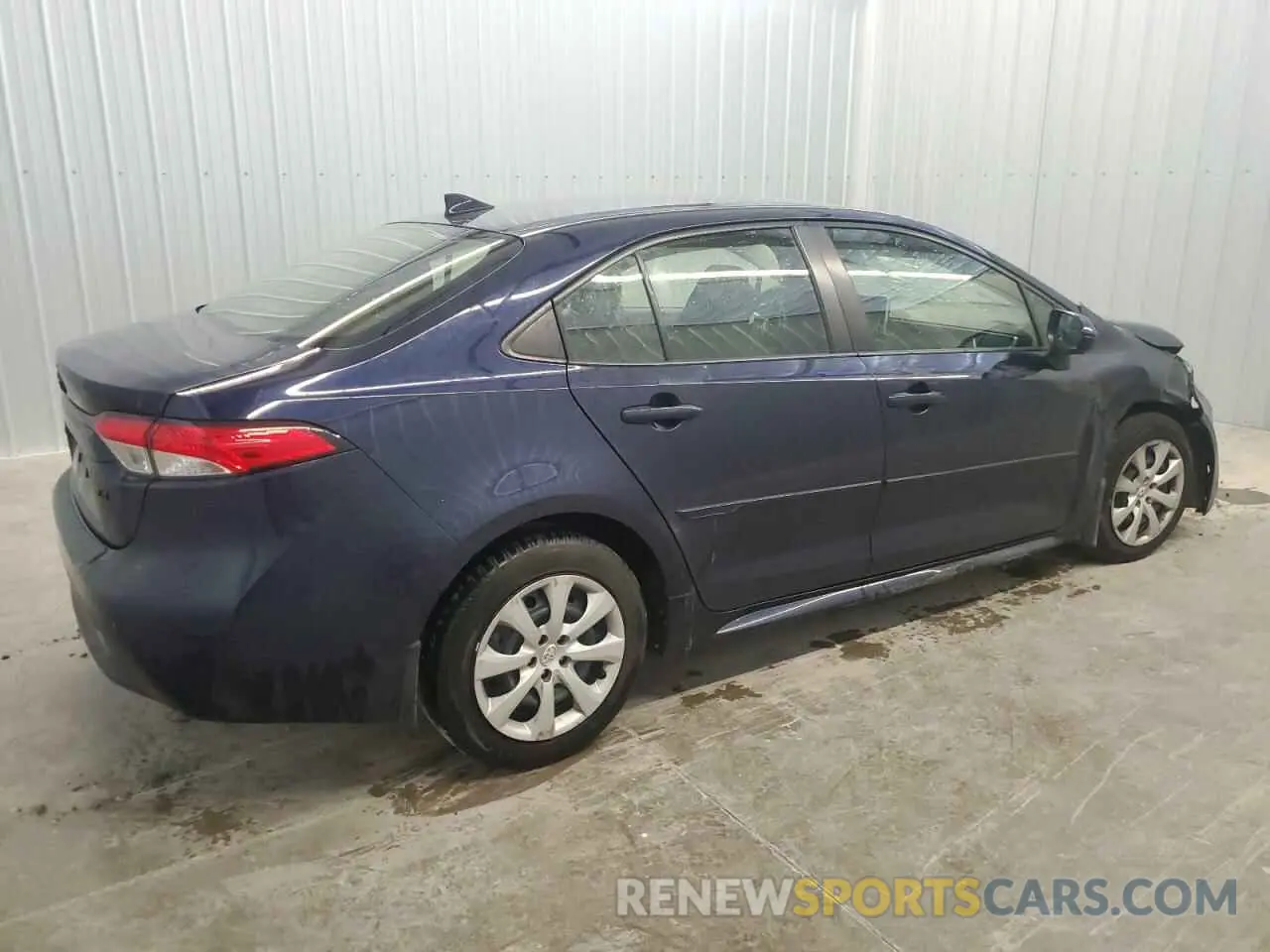 3 Photograph of a damaged car JTDEPMAE5MJ134716 TOYOTA COROLLA 2021