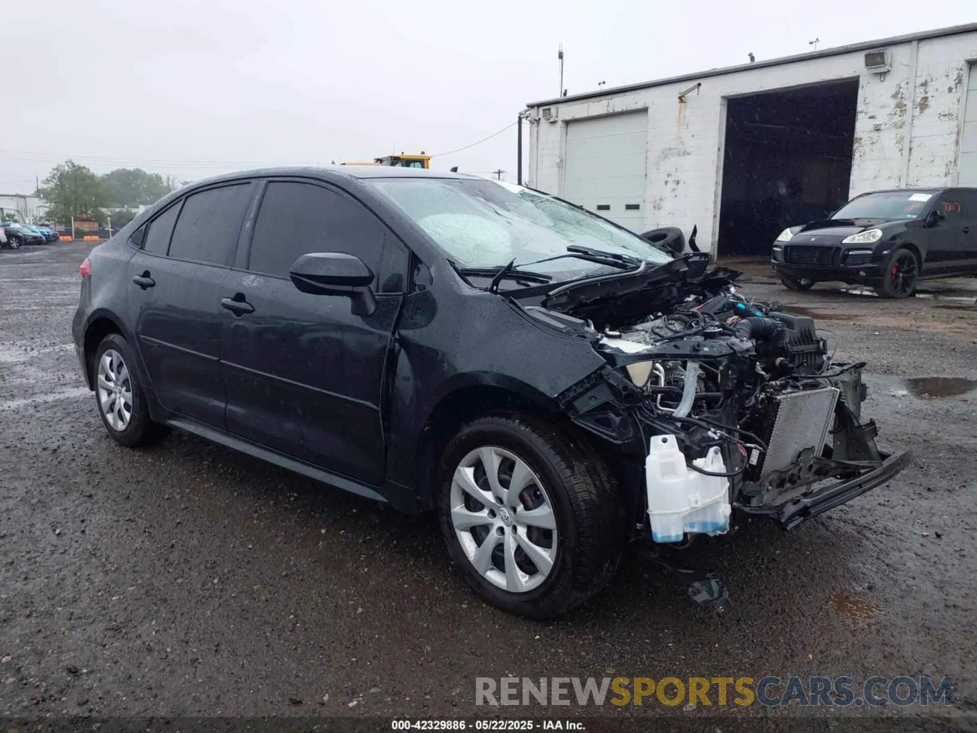1 Photograph of a damaged car JTDEPMAE5MJ135932 TOYOTA COROLLA 2021